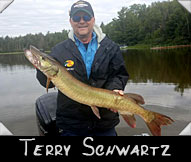 Past Hunter Terry Schwartz landed  this 40-nch beauty guided by Gary Genz